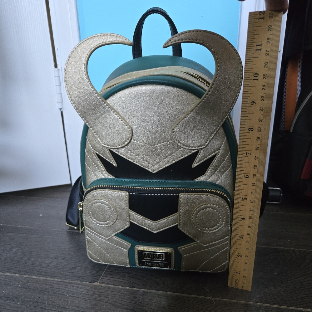 Loungefly Marvel Loki Backpack - Picture 2 of 3